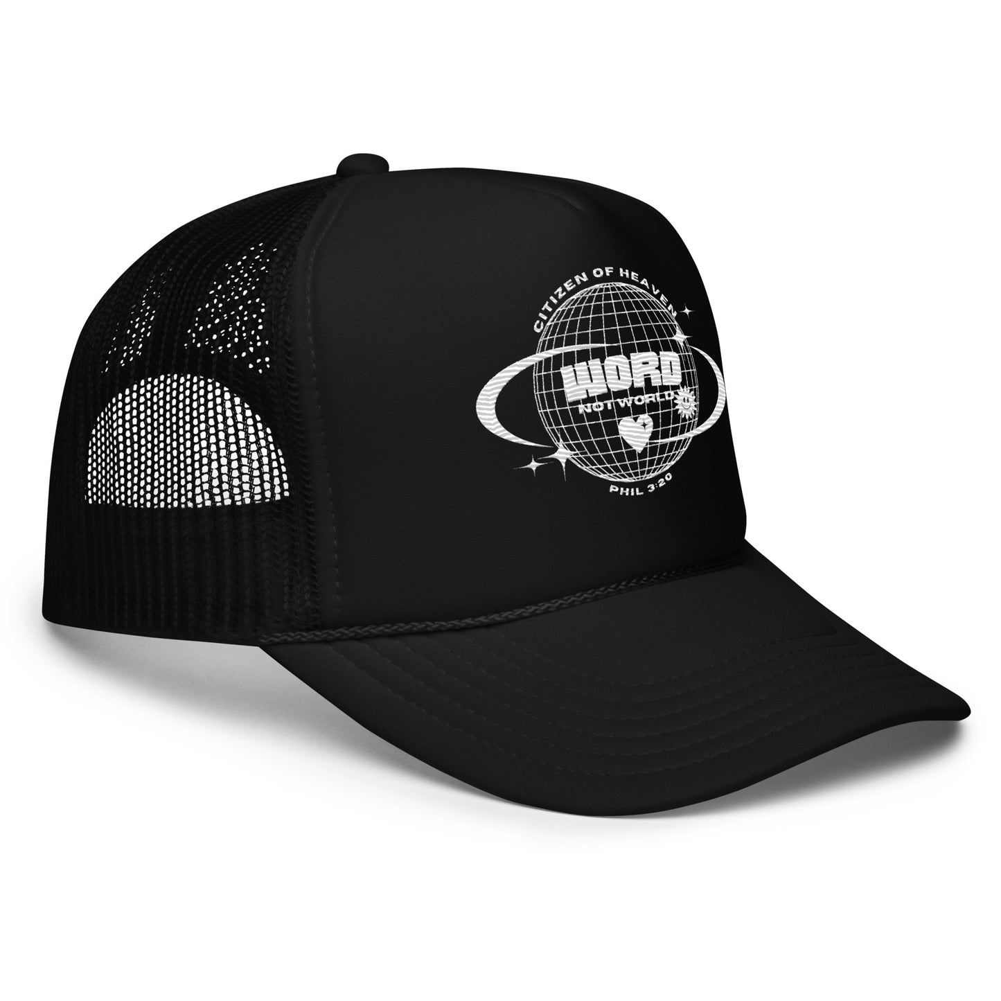 Word Not World Trucker Hat