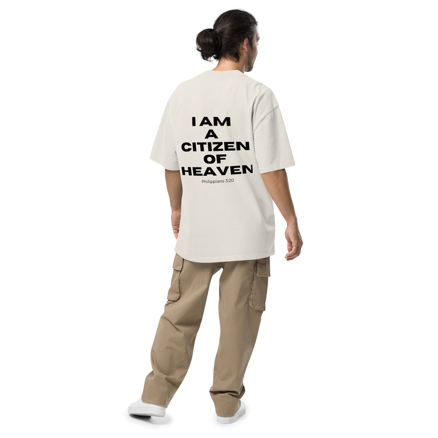 Citizen of Heaven Oversized Faded T-shirt