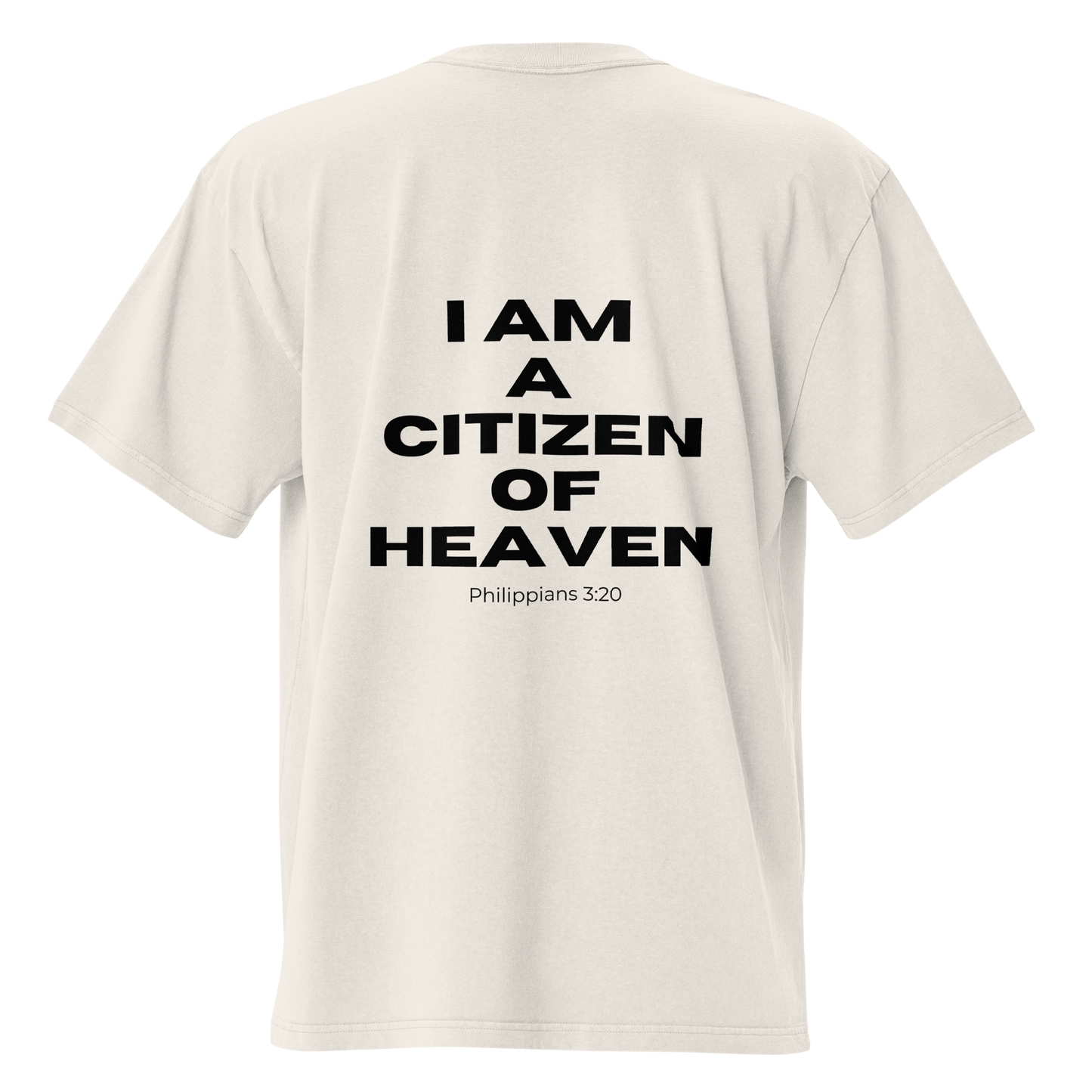 Citizen of Heaven Oversized Faded T-shirt