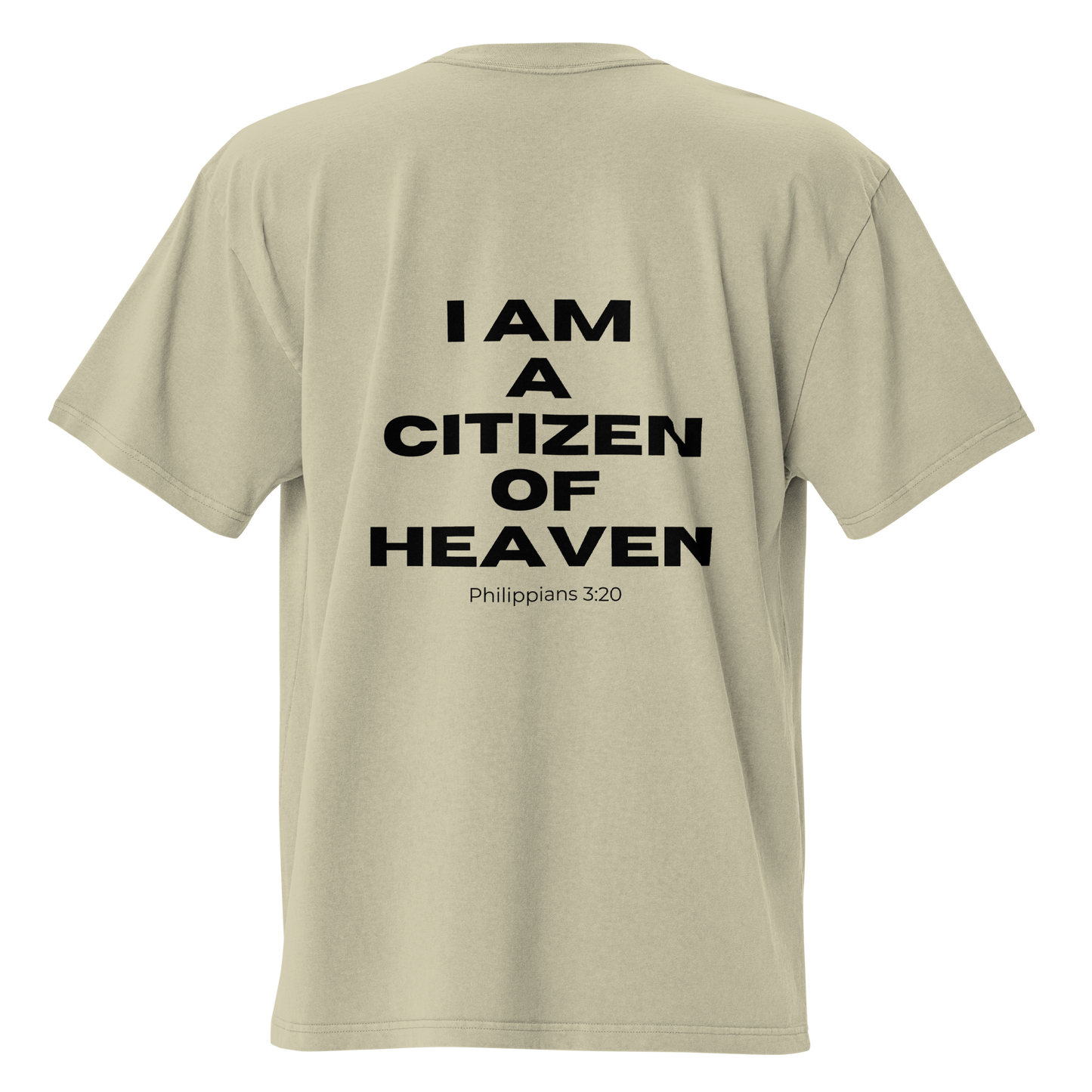 Citizen of Heaven Oversized Faded T-shirt