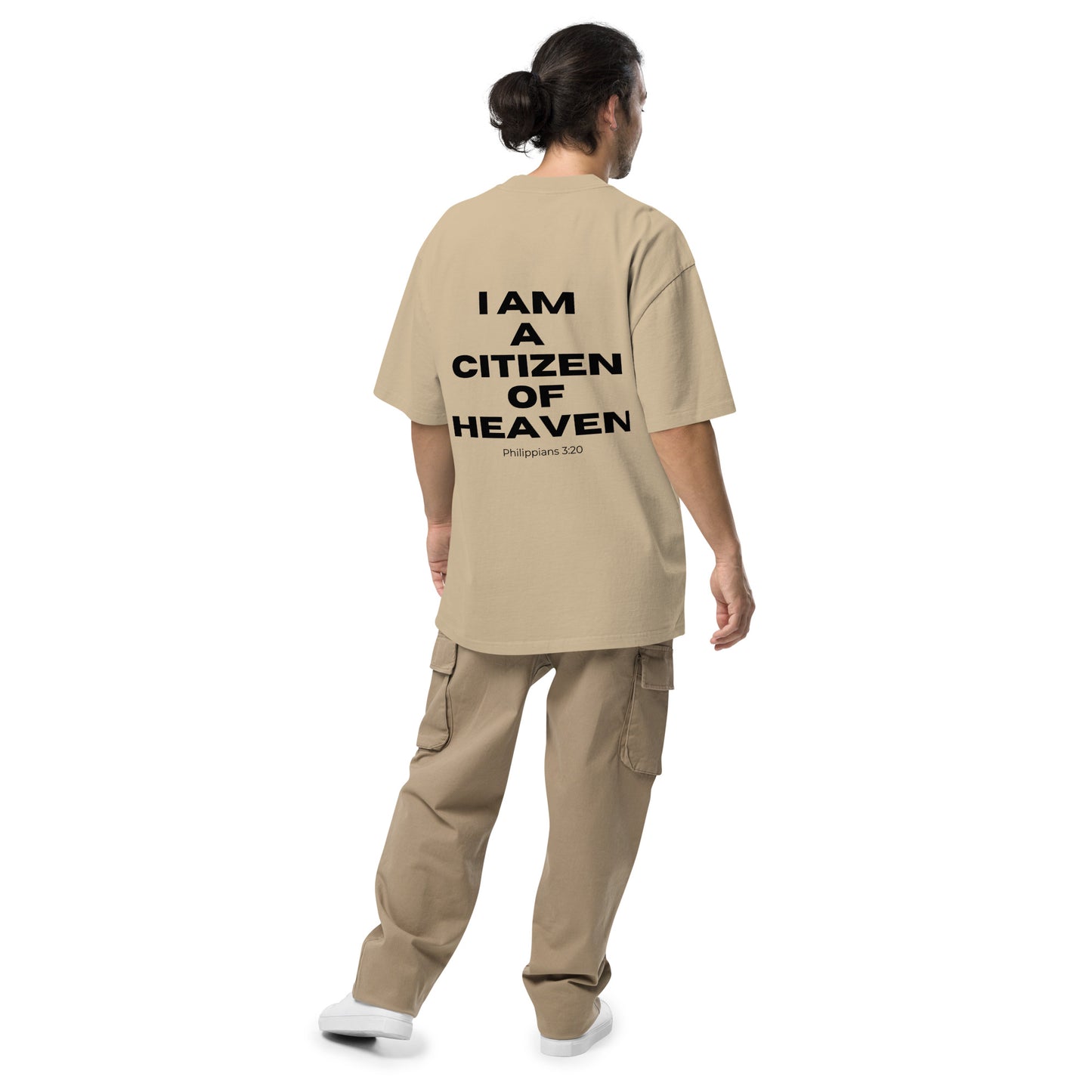 Citizen of Heaven Oversized Faded T-shirt