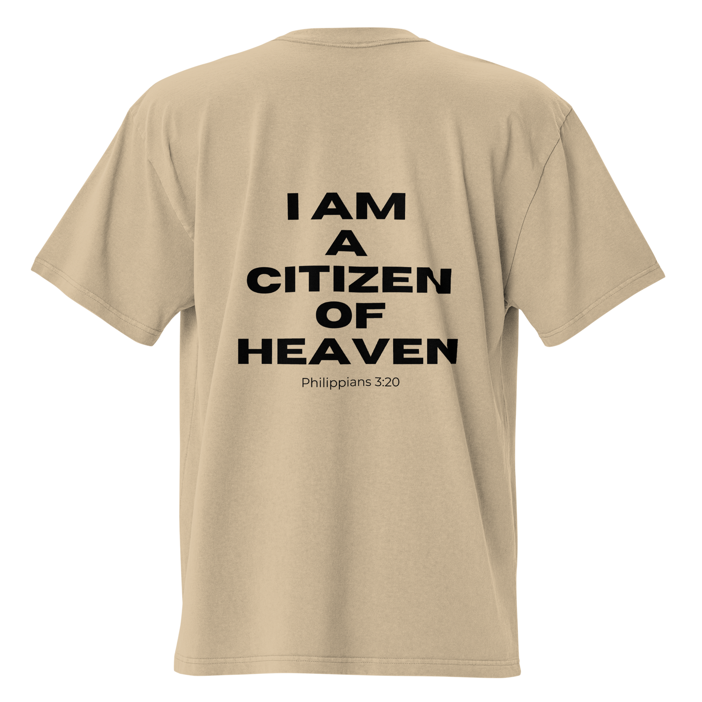 Citizen of Heaven Oversized Faded T-shirt