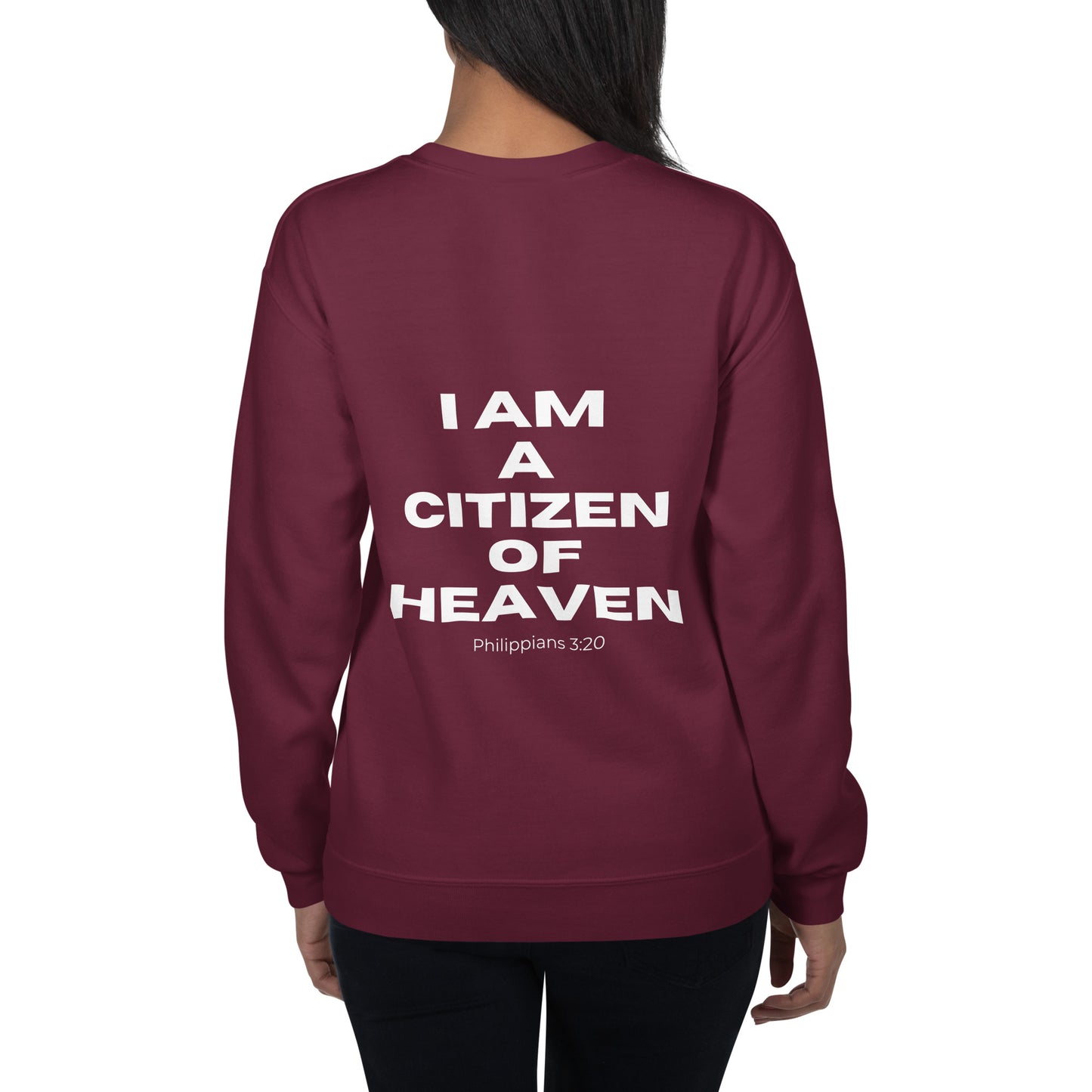 I Am A Citizen of Heaven Unisex Crewneck