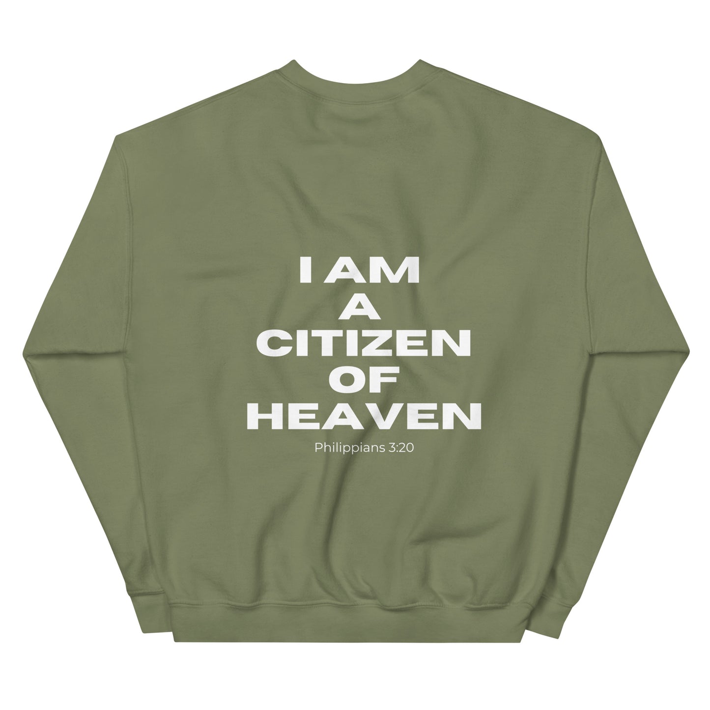 I Am A Citizen of Heaven Unisex Crewneck