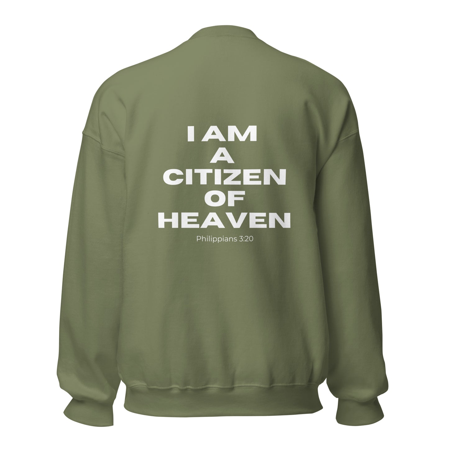 I Am A Citizen of Heaven Unisex Crewneck