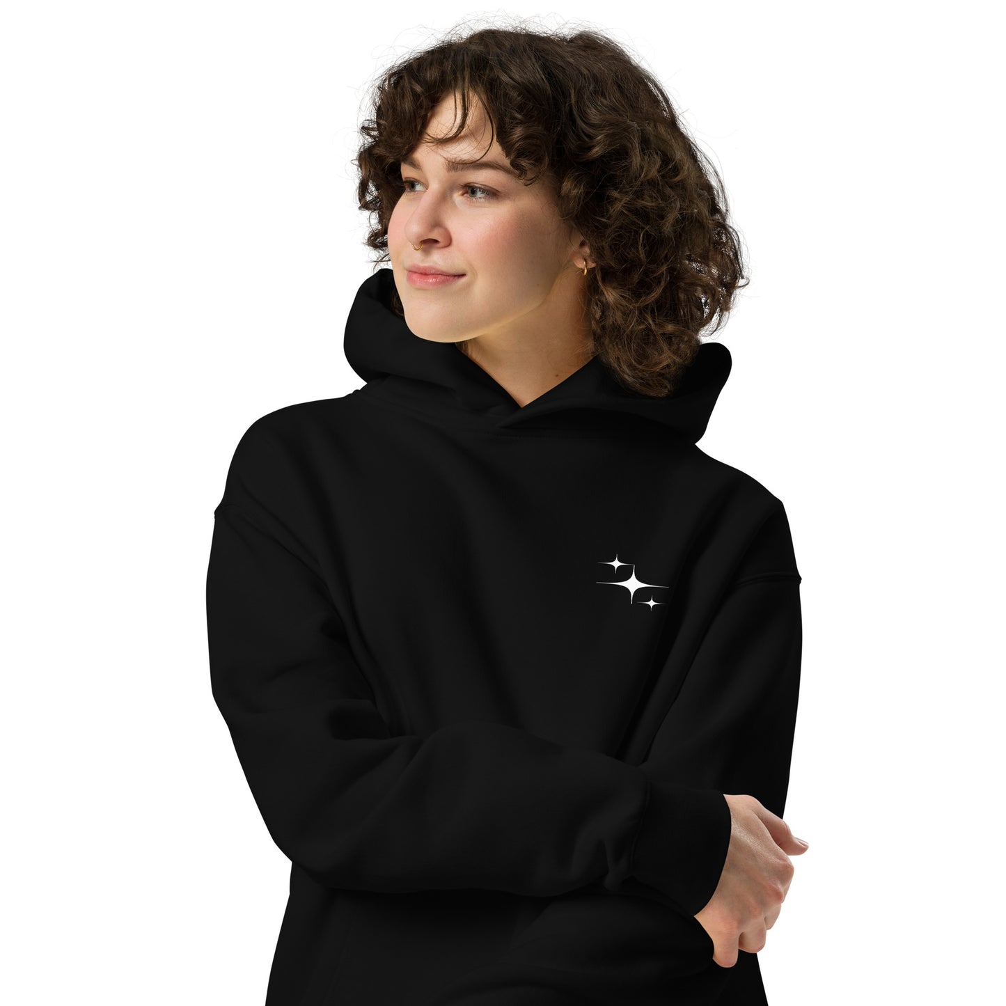 Word Not World Unisex Oversized Hoodie