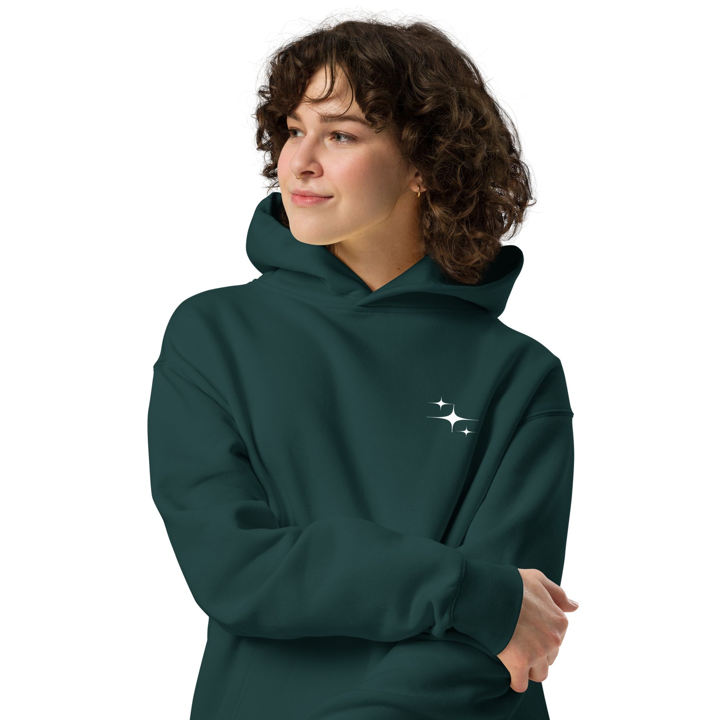 Word Not World Unisex Oversized Hoodie